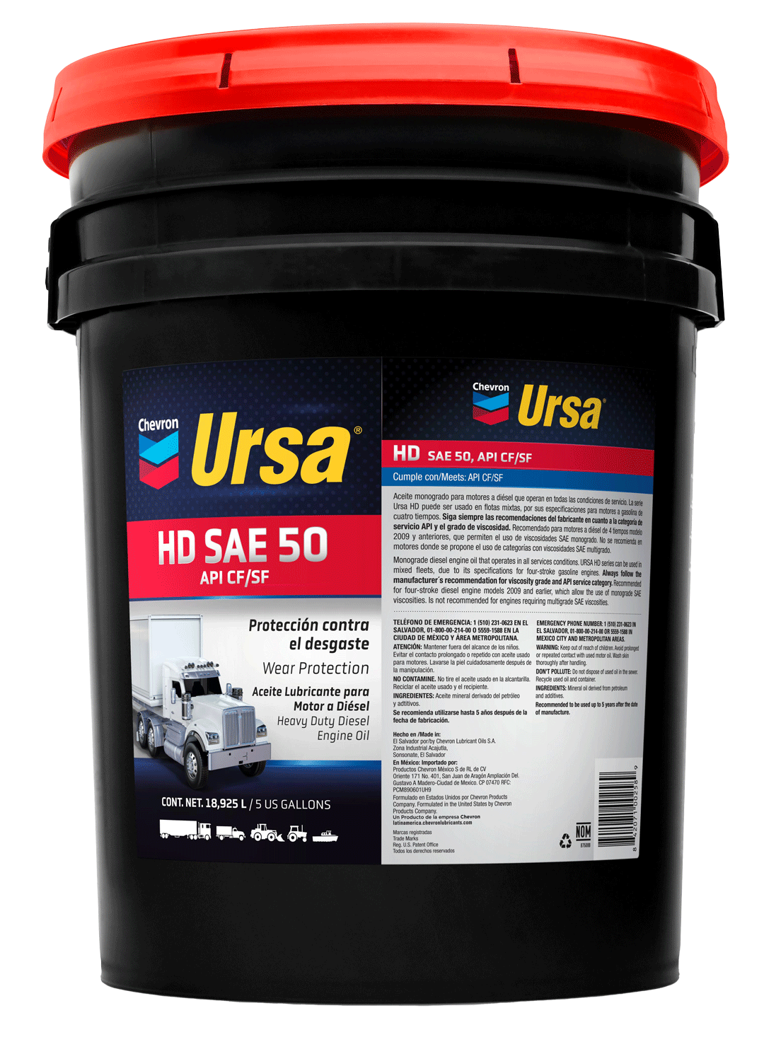 Ursa 50W Motor Oil