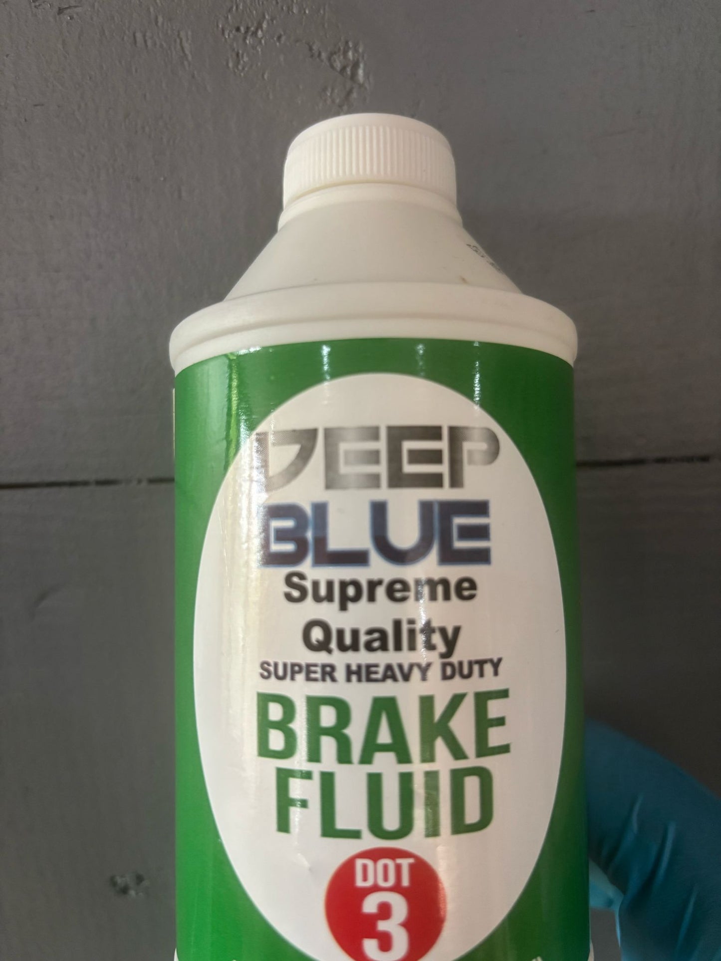 Deep Blue Heavy Duty Brake Fluid